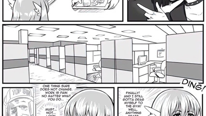 Черно белый порно комикс о наборе веса молодых девушек